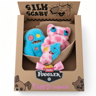 Fuggler Budgie Monster Bouquet Series – Ugly-Cute Quirky Figure Set – Tender Heart | CRAZXY