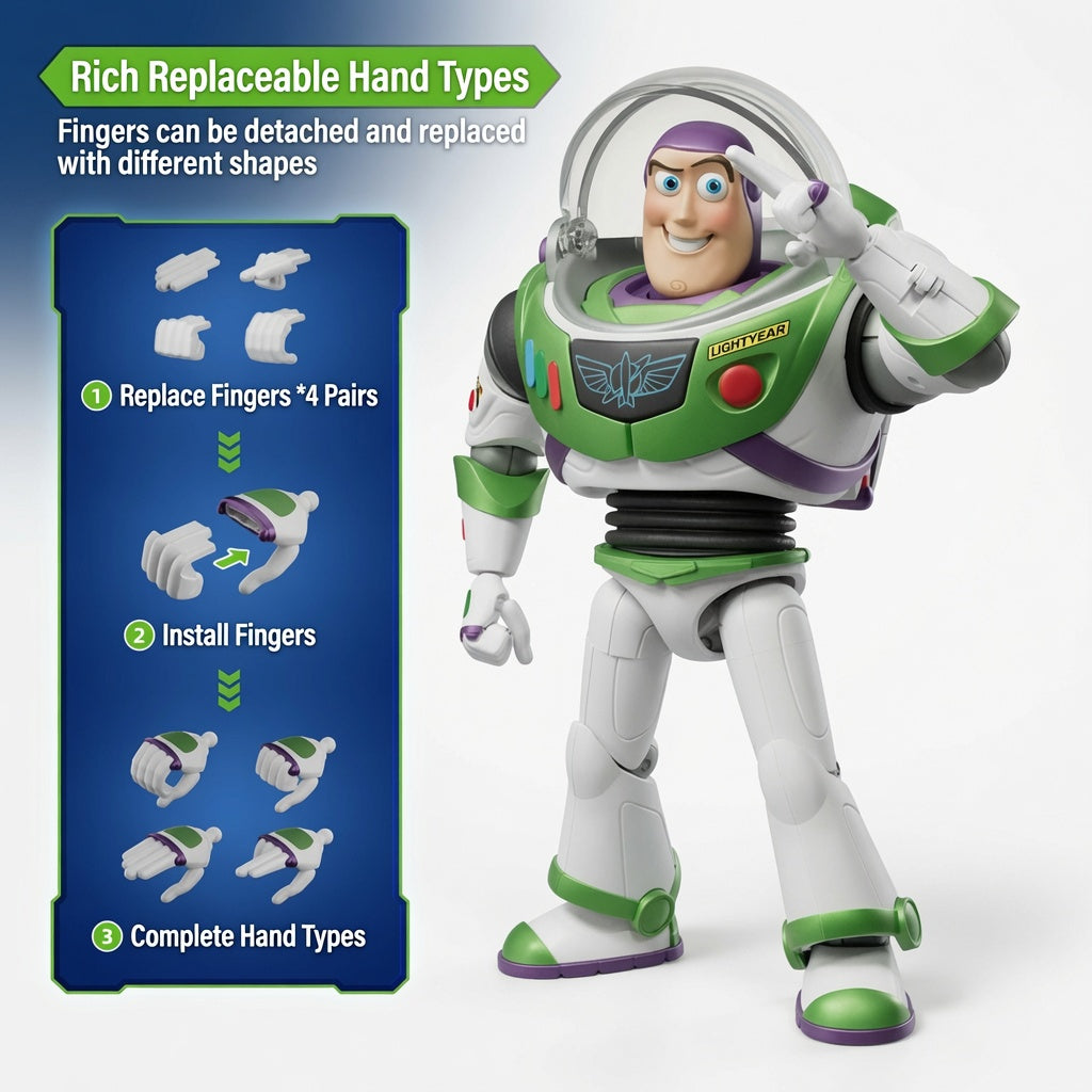 Blokees High-Tech Buzz Lightyear Beyond Edition 01 – Smart Version Model Kit | CRAZXY
