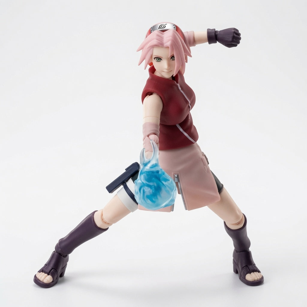 Blokees Naruto Beyond Edition Sakura Haruno Articulated Figure Model Kit – Snap-Fit Collectible Kunoichi | CRAZXY