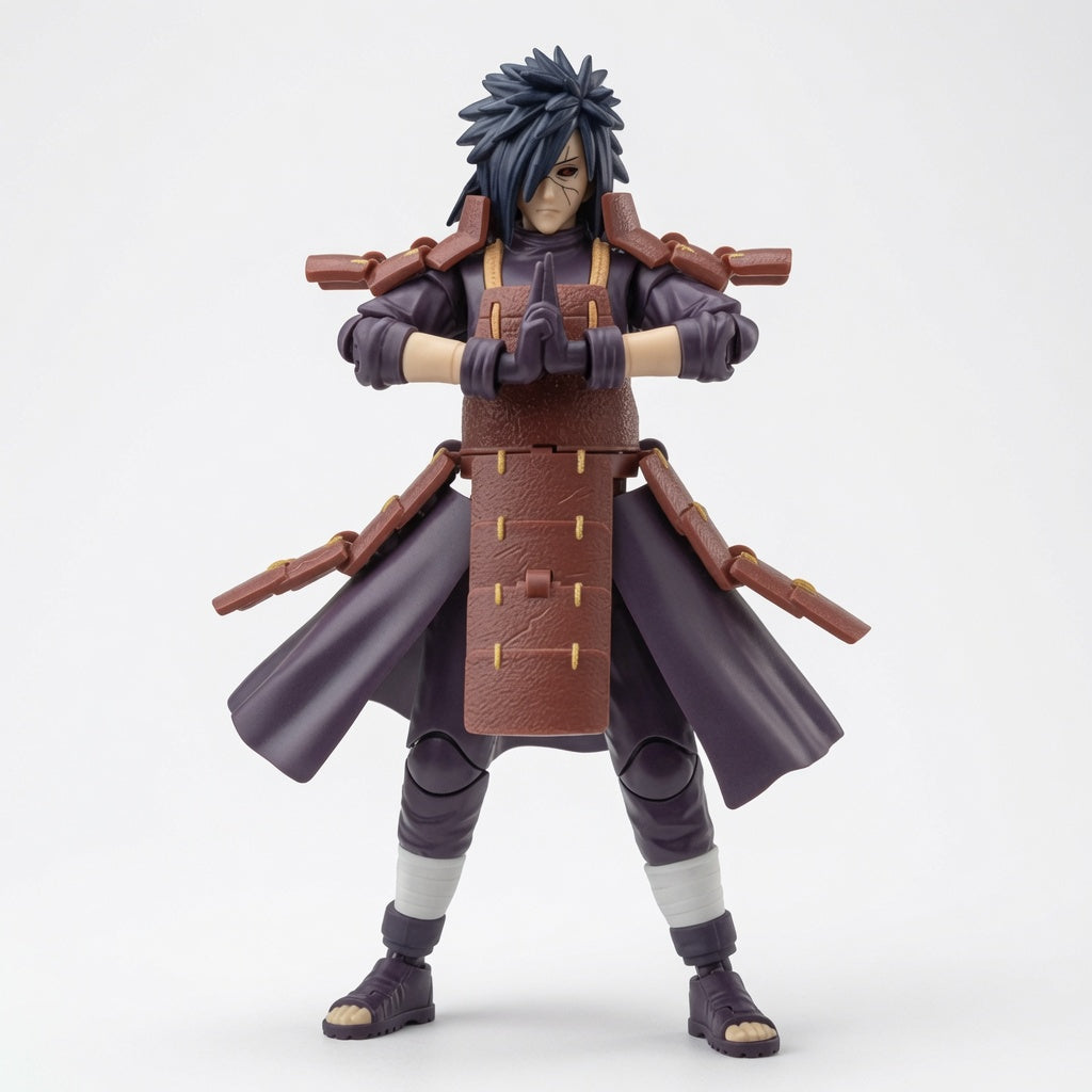 Blokees Naruto Beyond Edition Uchiha Madara Large-Scale Articulated Figure Model Kit – Snap-Fit Legendary Villain Collectible | CRAZXY