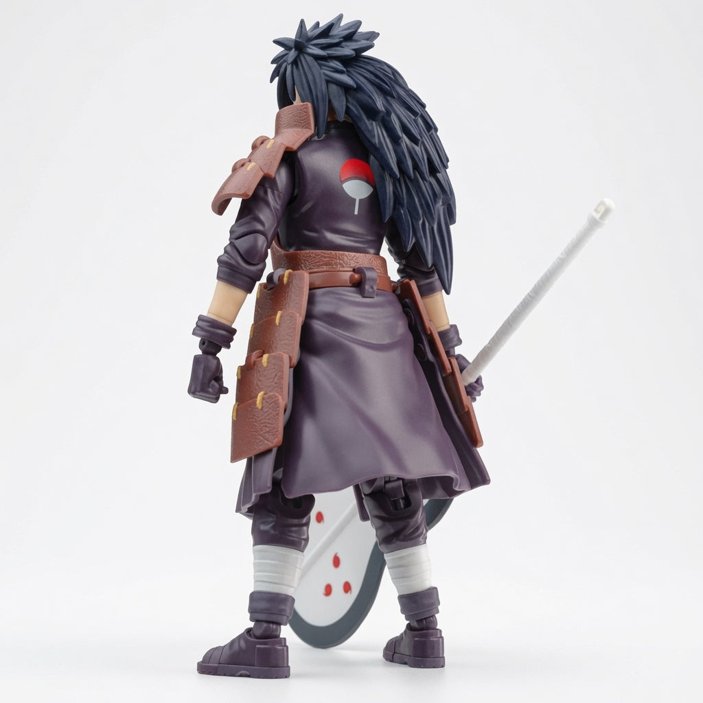 Blokees Naruto Beyond Edition Uchiha Madara Large-Scale Articulated Figure Model Kit – Snap-Fit Legendary Villain Collectible | CRAZXY