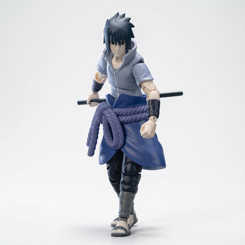 Blokees Naruto Beyond Edition Uchiha Sasuke Articulated Figure Model Kit – Snap-Fit Avenger Collectible | CRAZXY