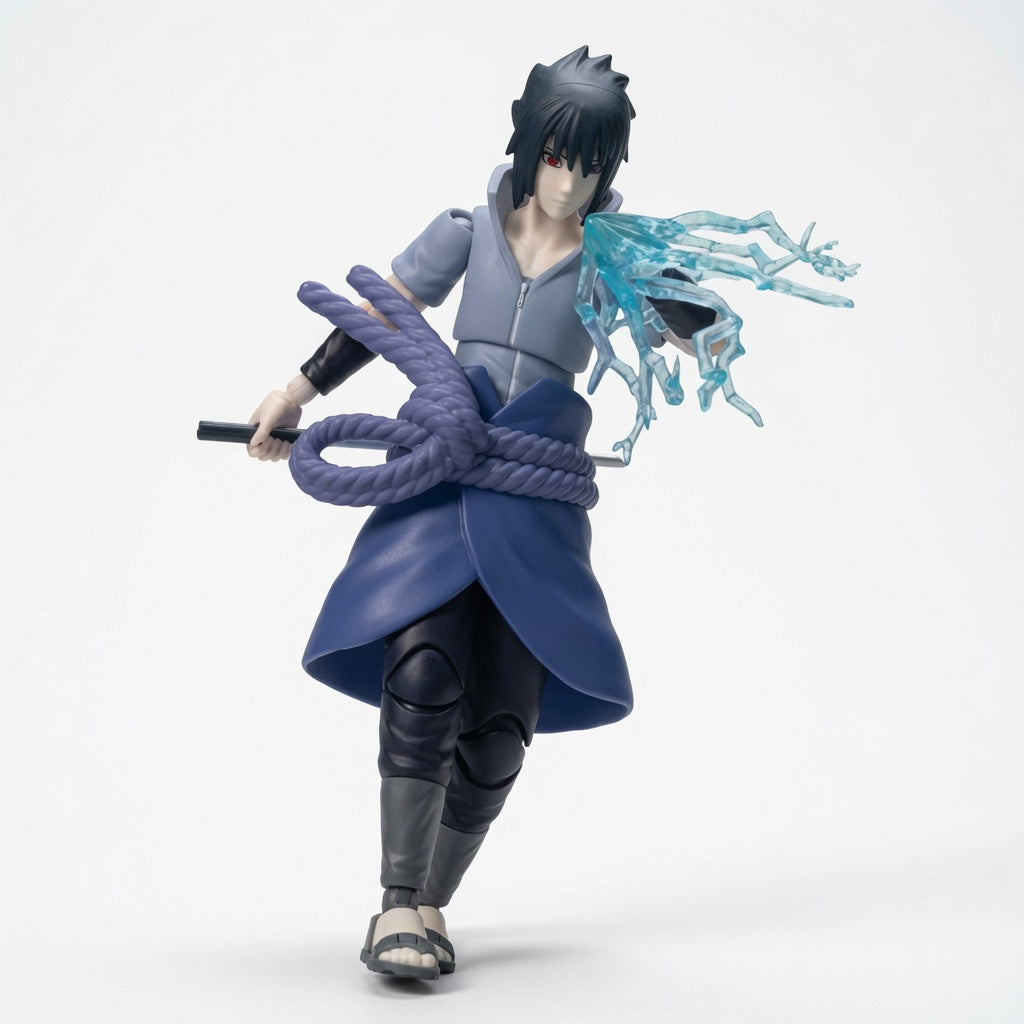 Blokees Naruto Beyond Edition Uchiha Sasuke Articulated Figure Model Kit – Snap-Fit Avenger Collectible | CRAZXY