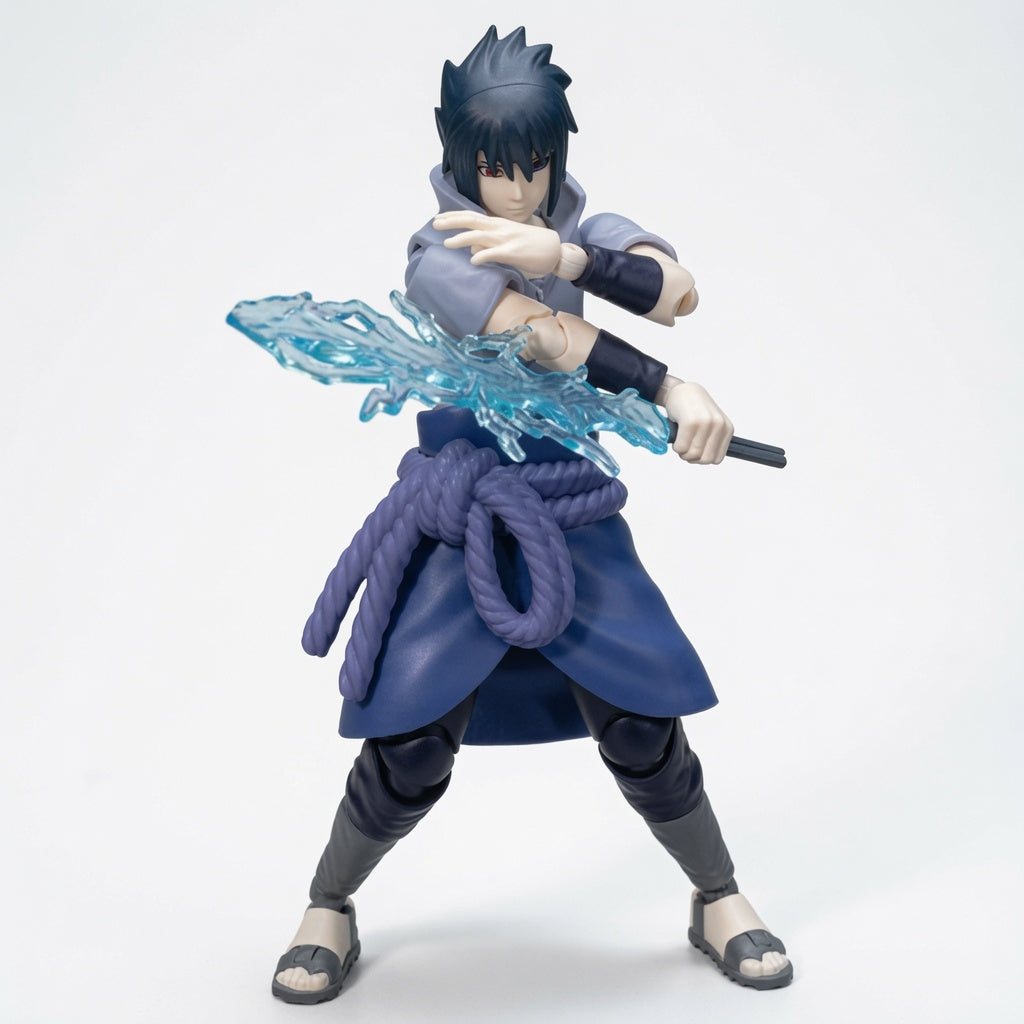 Blokees Naruto Beyond Edition Uchiha Sasuke Articulated Figure Model Kit – Snap-Fit Avenger Collectible | CRAZXY