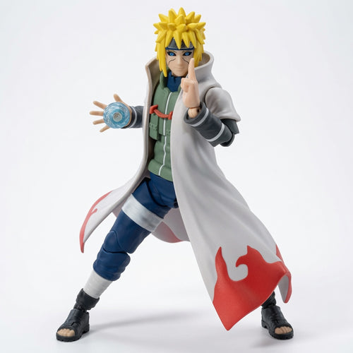 Blokees Naruto Beyond Edition Minato Namikaze Yellow Flash Articulated Figure Model Kit – Snap-Fit Hokage Collectible | CRAZXY