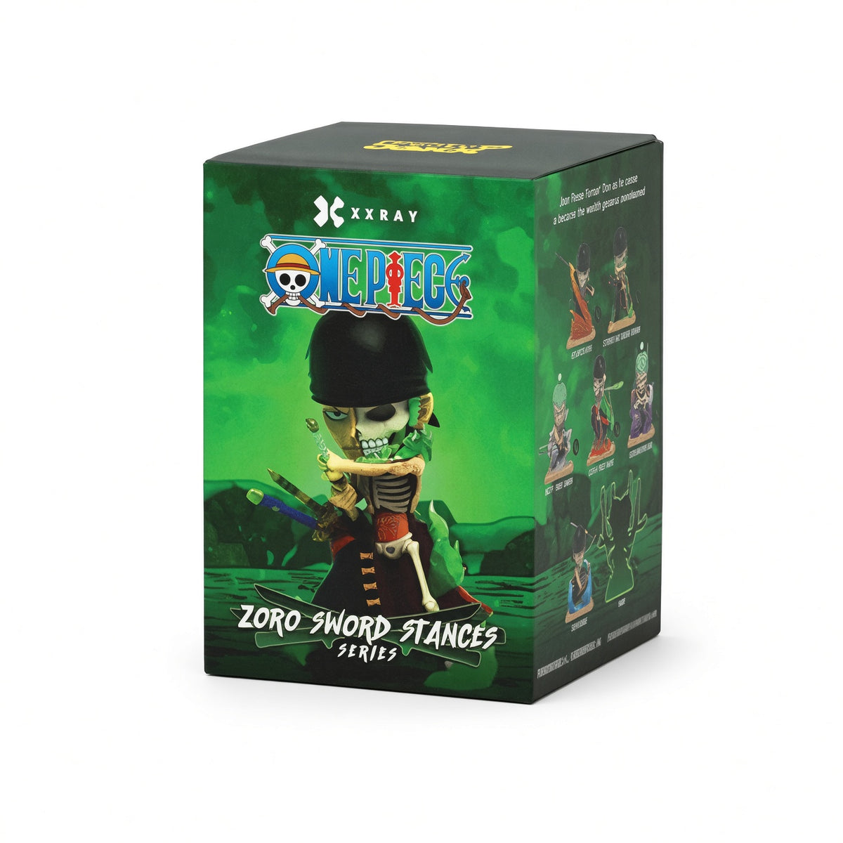 Mighty Jaxx XXRAY: One Piece Zoro Sword Stances Series Blind Box