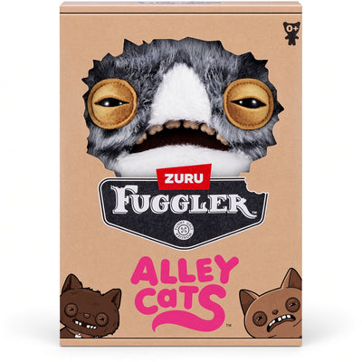 Fuggler Alley Cats 9-Inch Wide Eyed Cat  Plush | CRAZXY
