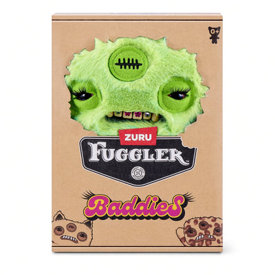 Fuggler Baddies Fuggs 9-Inch Annoyed Alien Neon Green Plush | CRAZXY