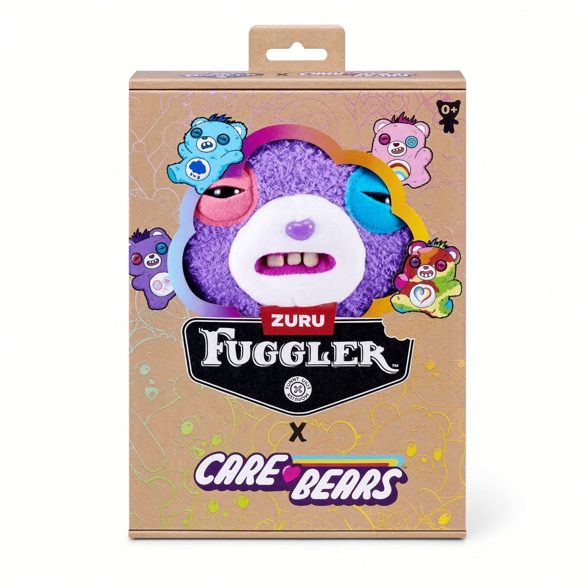Fuggler Care Bears 9-Inch Share Bear Plush | CRAZXY