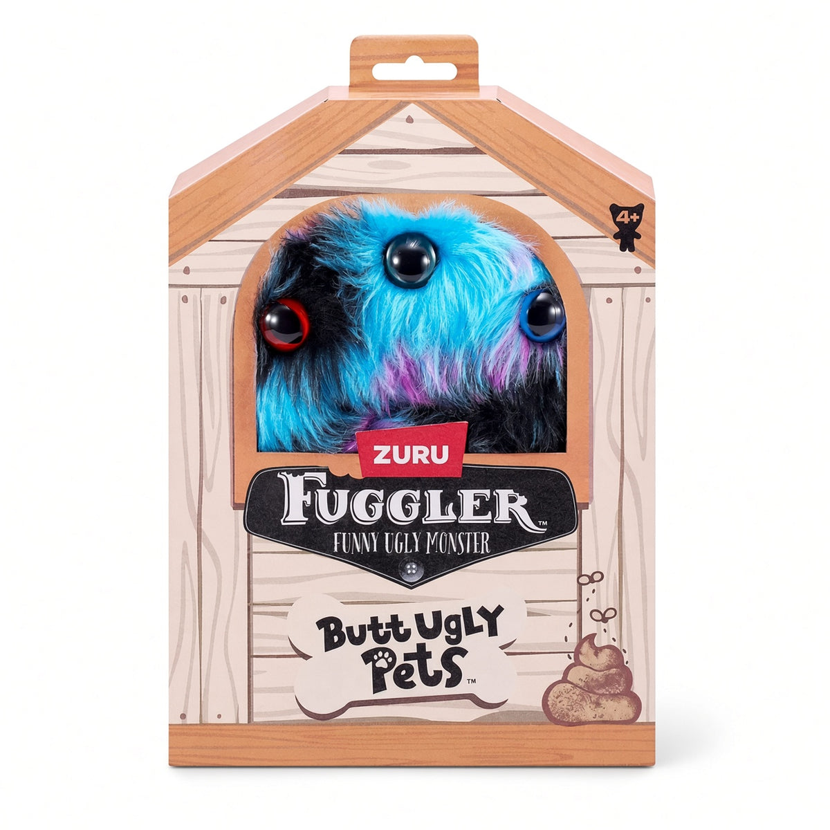 Fuggler Butt Ugly Pets 9-Inch Shaggy Monster Plush | CRAZXY