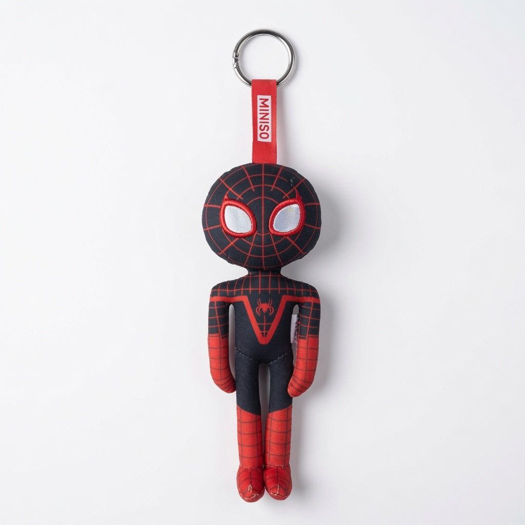 Miniso Marvel Spider-Man Long Plush Keychain – Miles Morales | CRAZXY