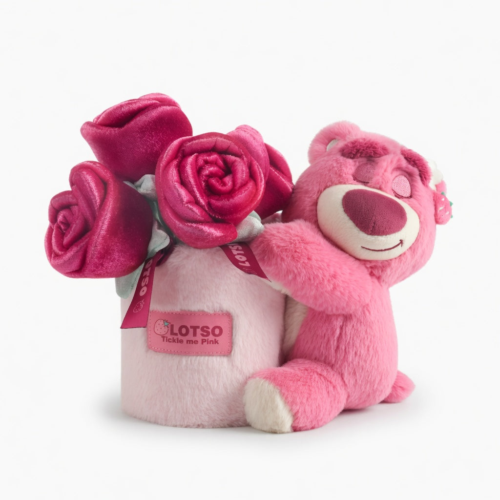 Potdemiel [Includes Gift Tulle Bag] Loving Hug Bouquet