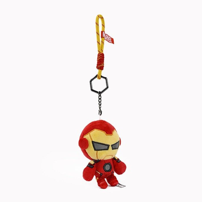 Potdemiel Marvel Avengers Iron Man Plush Backpack Charm Cute Character Keychain Pendant | CRAZXY
