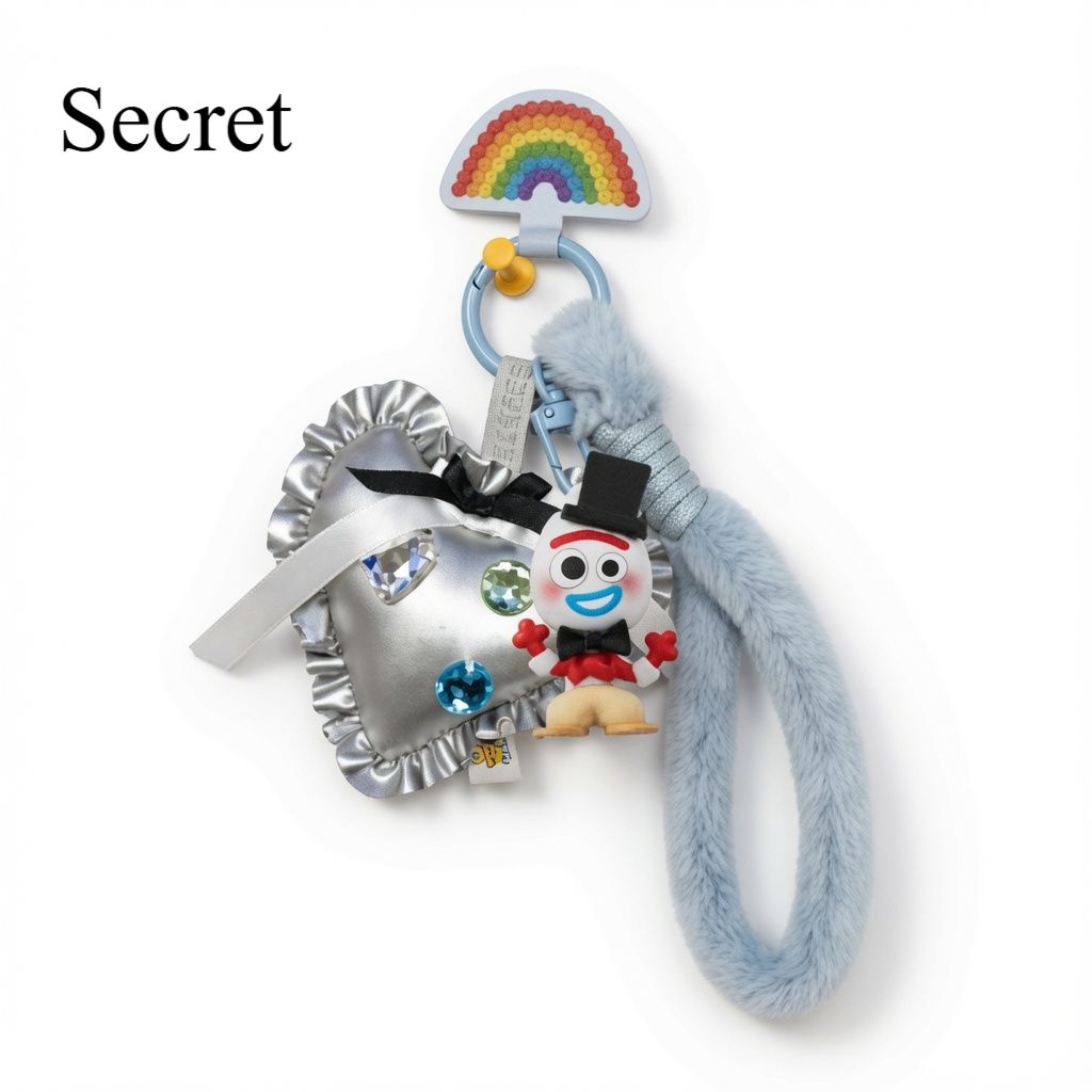 Blokees Toy Story Tadou ART Series Heartfelt Playful DIY Plush Keychain | CRAZXY