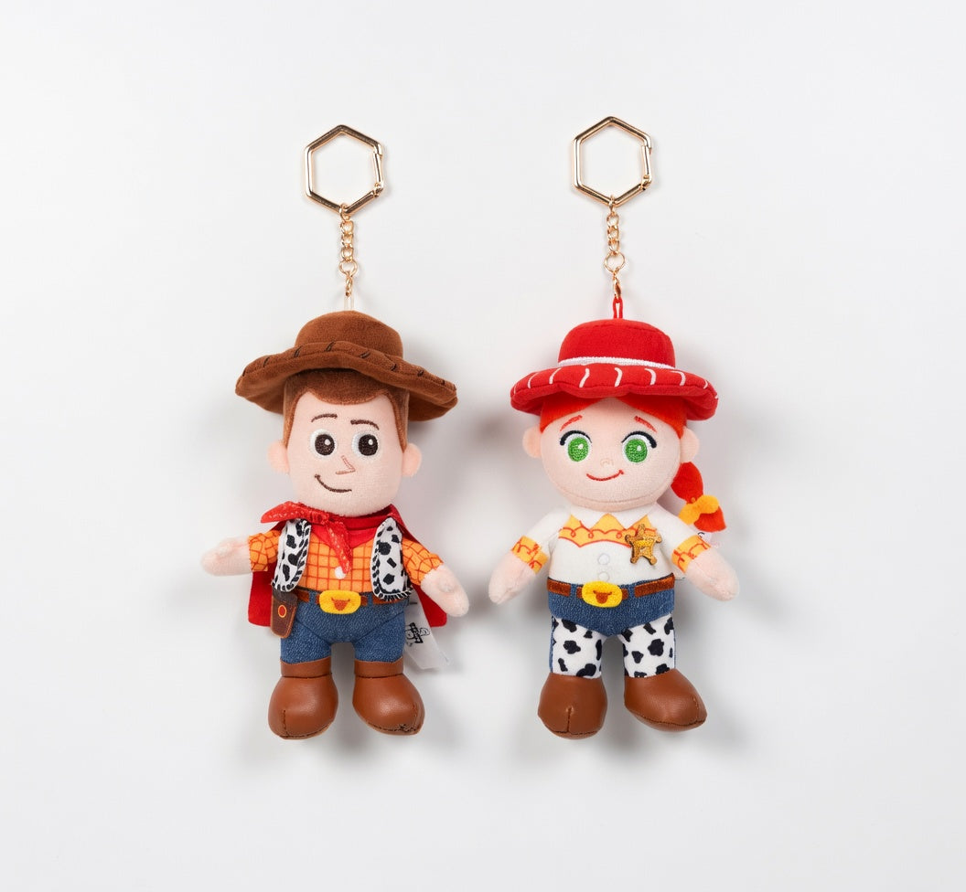 Potdemiel Toy Story 5 Woody And Jessie Disney Bag Charm & Keychain