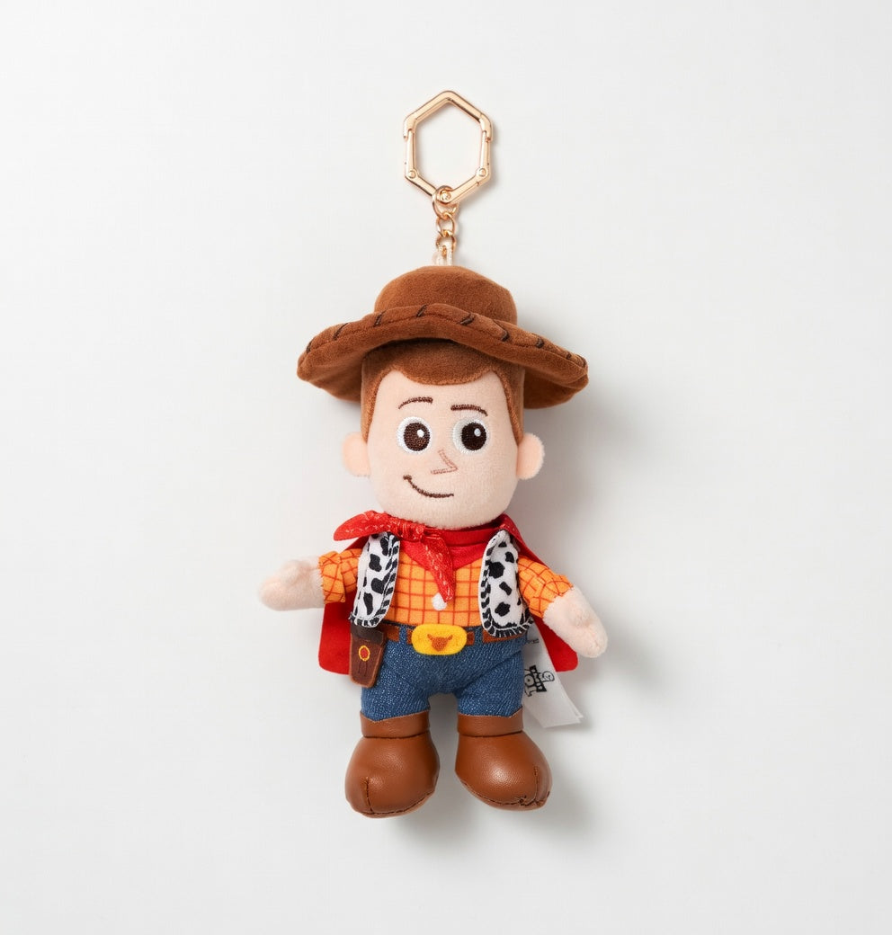 Potdemiel Toy Story 5 Woody 15cm Disney Bag Charm & Keychain