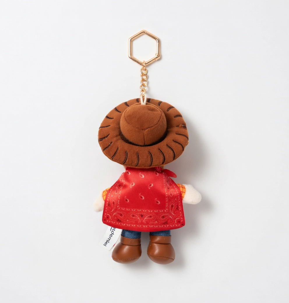 Potdemiel Toy Story 5 Woody 15cm Disney Bag Charm & Keychain