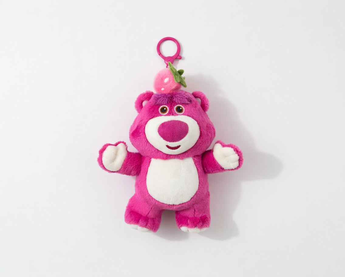 Potdemiel Disney Hug Me Lotso Bear Keychain Plush