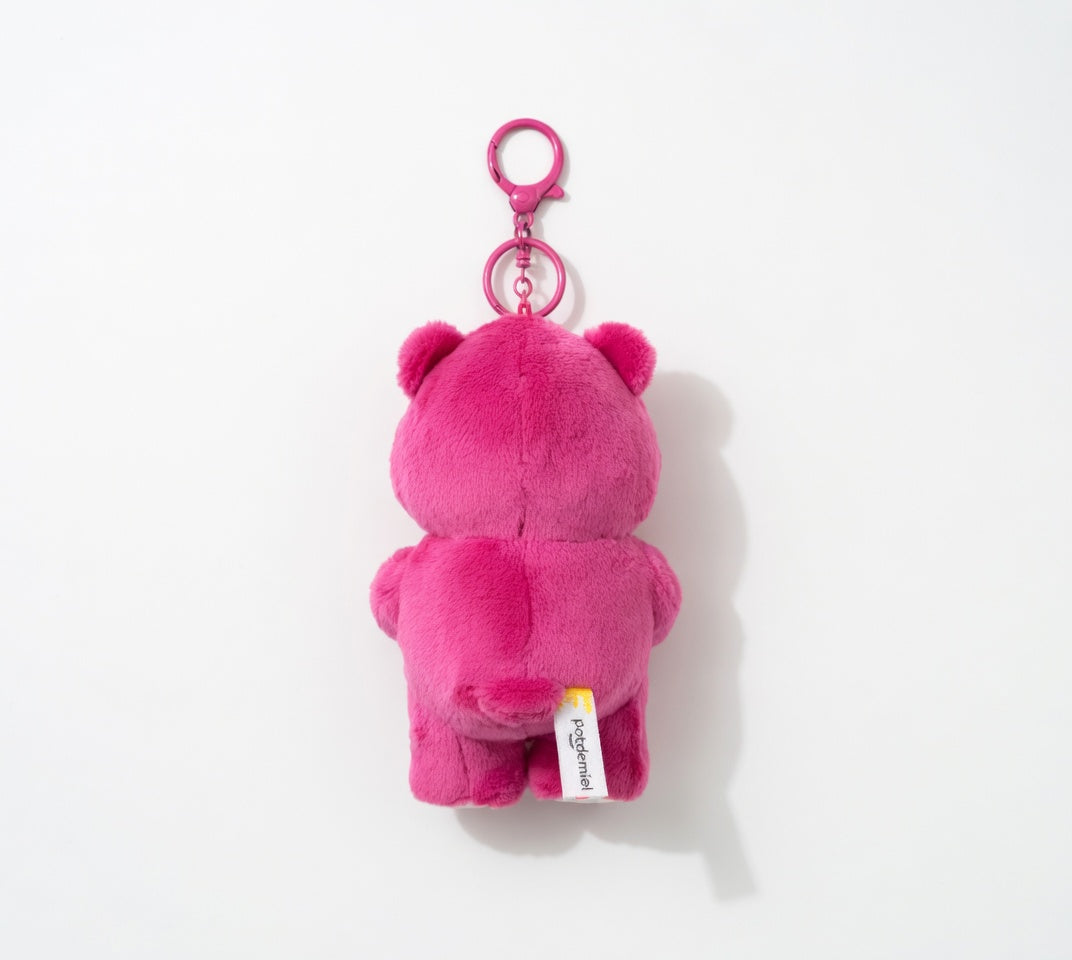 Potdemiel Disney Thank you Lotso Bear Keychain Plush