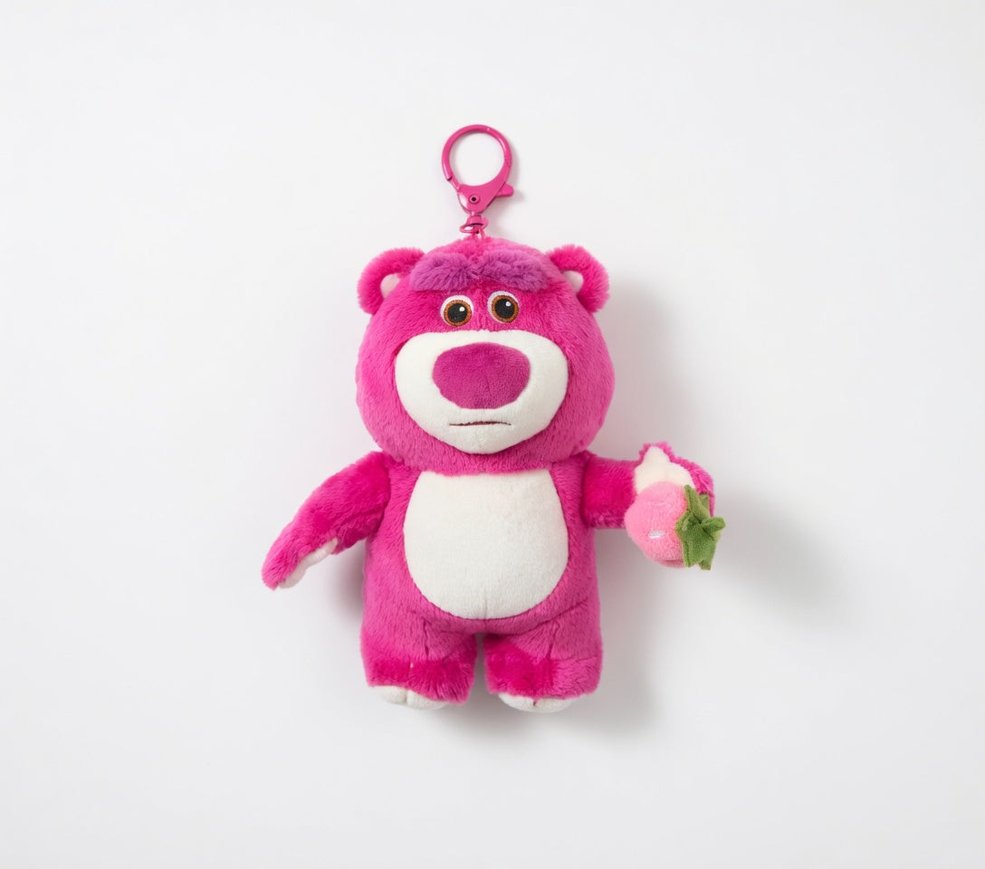 Potdemiel Disney Worried Lotso Bear Keychain Plush