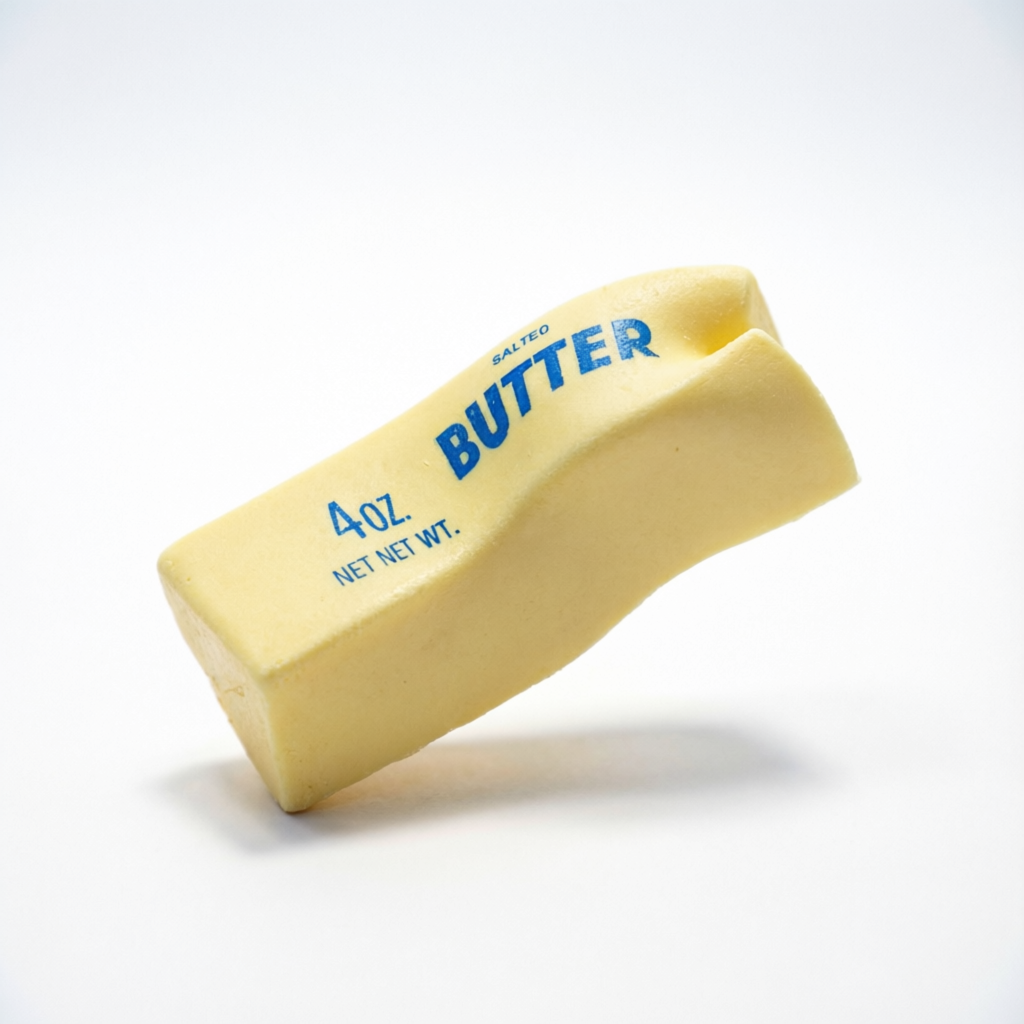 Fluffy Butter Bread Squishy Toy – Slow-Rise, Simulation Food Stress Reliever with Soft, Gooey Mud Texture | CRAZXY