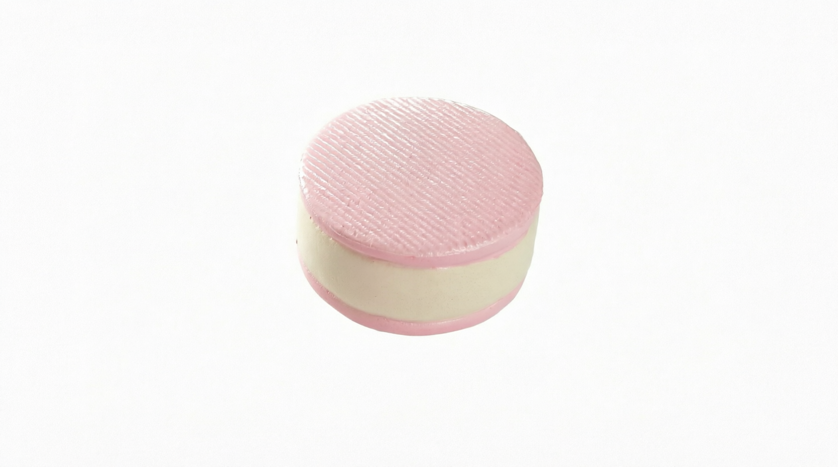 Moozy Pink Round Round Cookie